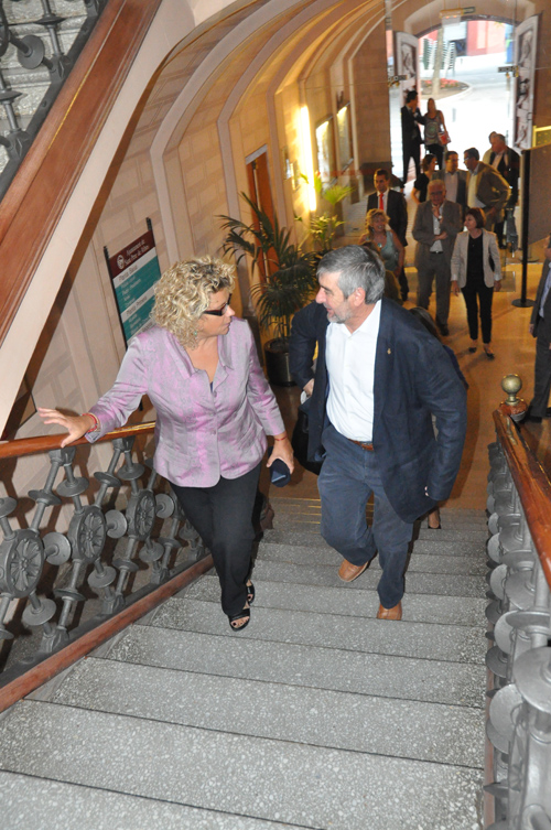 Imatge d'arxiu de la ex-consellera de Salut, Marina Geli