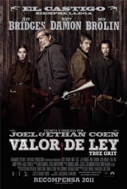 Cartell de VALOR DE LEY (True grit)