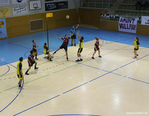 Imatge d'arxiu de la secció de korfbal