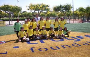 La selecció catalana aleví de Cruyff Courts 