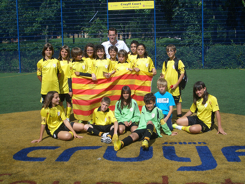 Vilanova.cat. selecció catalana del I Torneig Cruyff Court