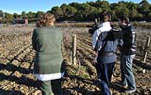 Gravació del programa 'Quadern de Vitàcola'
