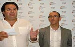 Sitges.cat. Luis Enriquez i l'alcalde Miquel Forns