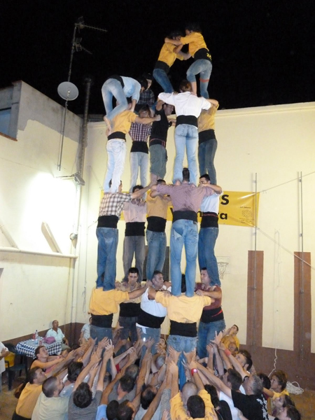 Maite Gomà. Prova de cinc de set del darrer assaig especial de festa major