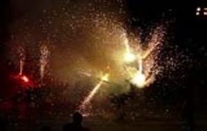 20è aniversari de les colles de bastons i diables de Cubelles