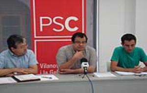PSC. Joan Martorell, Joan Ignasi Elena i Oriol Escalas