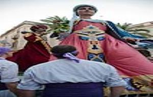 Baixada de gegants. Festa Major 2011