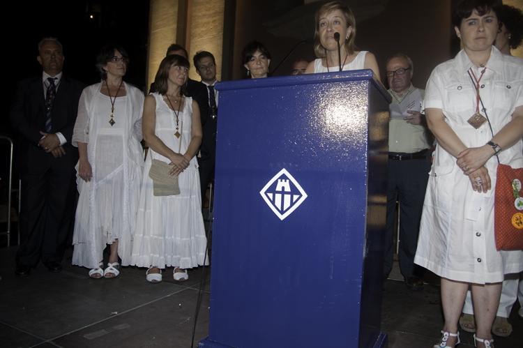María García. Vot del poble