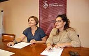 Ajt Sant Pere de Ribes. Abigail Garrido i Bàrbara Scuderi