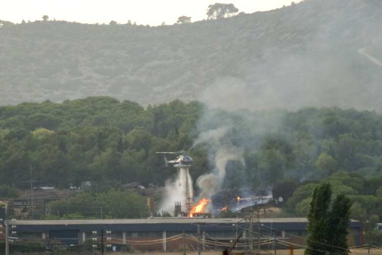 Carles Castro. Nou incendi a la serradora de Vilanova