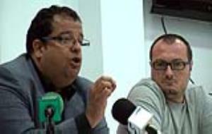 Carles Castro. Joan Ignasi Elena i Juan Luís Ruíz, portaveus del PSC