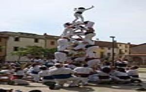 Primera pira de deu dels falcons de Vallbona