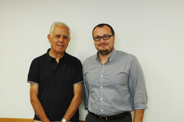 ADEG. Xavier Cardona i Juan Luís Ruíz