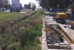 Ajt Vilanova i la Geltrú. Dues passeres de fusta per connectar el Prat i Cubelles