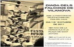 Cartell diada de la colla 2011
