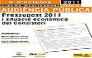 VD. Audiència pública deconomia