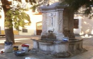 Ajt Vilanova i la Geltrú. Es restaura la Font de l'Arquebisme Armanyà