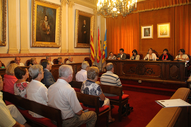 Ajt Vilanova i la Geltrú. Mesa de la Gent Gran