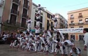Anton Bravo. Dia de la colla dels Falcons de Vilanova