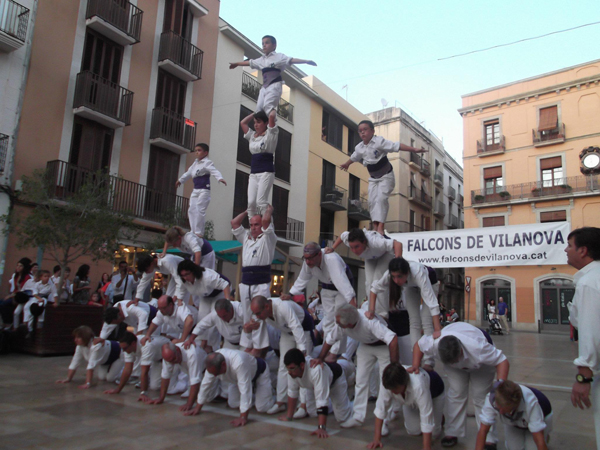 Anton Bravo. Dia de la colla dels Falcons de Vilanova