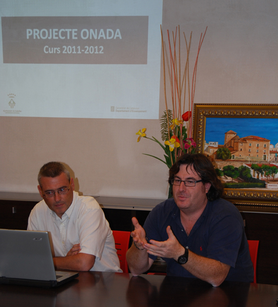 Ajt Cubelles. Xavier Baraza i Rafael Lemus