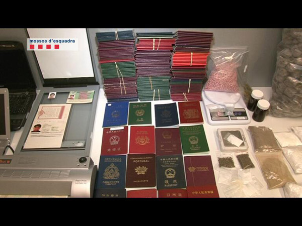 VD. Desarticulada una organització criminal xinesa