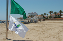 Ajt Sitges. banderes EMAS