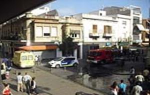 Incendi al bar Can Baranda