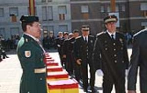 Ajt Sitges. Condecoració a lInspector de la Policia Local de Sitges, Rafa Pino
