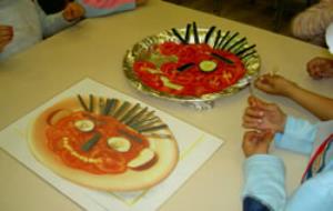 Ajt Vilanova i la Geltrú. Taller de salut alimentària que es realitza amb alumnes de 5 anys
