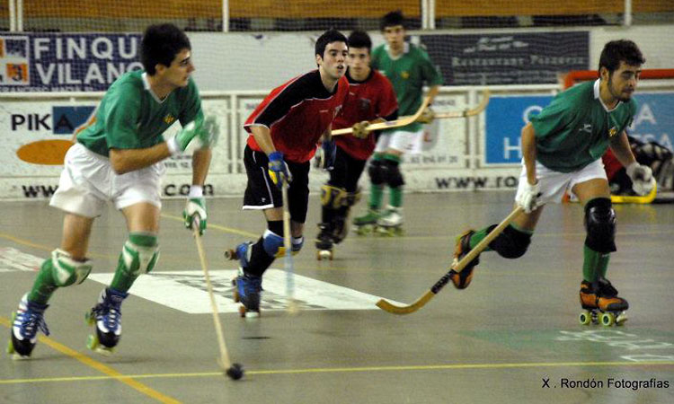 Xavier Rondon. Imatge del junior del CP Vilanova