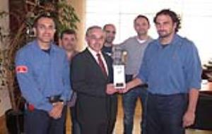 Generalitat de Catalunya. Equip de handbol dels Bombers
