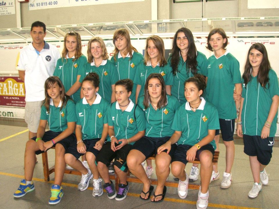 VD. Sub 16 femení del CP Vilanova