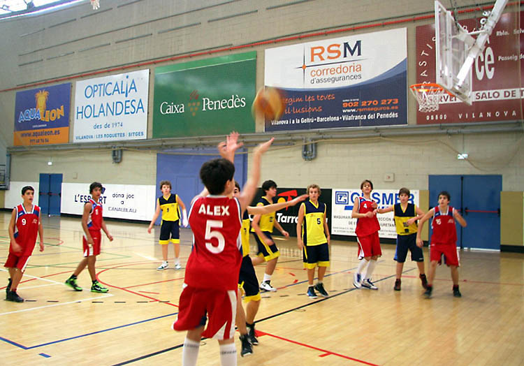 A. Beltrán. CEVG - CB Samà (cadet 97)