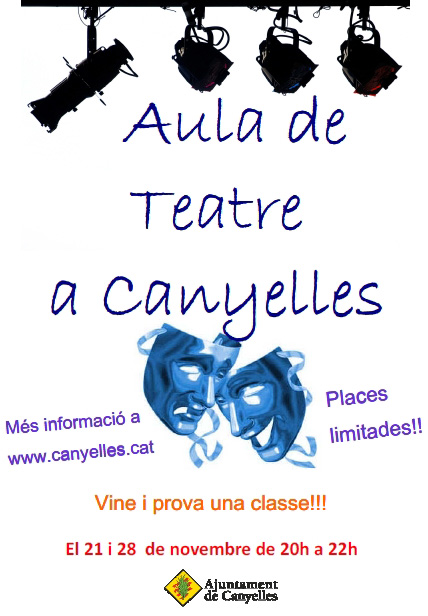 VD. Aula de teatre a Canyelles 