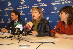 Ajt Vilanova i la Geltrú. Miquel Gargallo, Neus Lloveras i Glòria Garcia