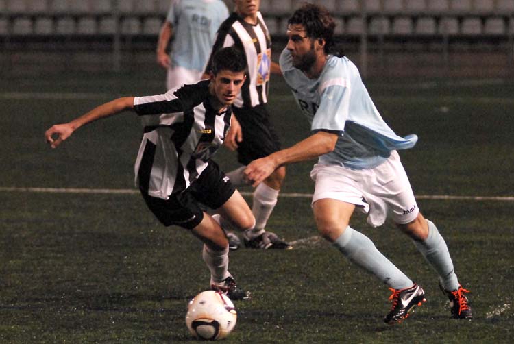 Imatge d'arxiu del partit de la primera volta