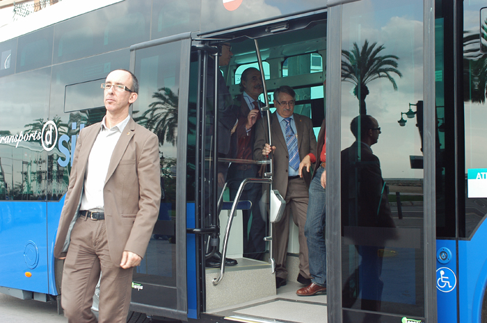 Ajt Sitges. Nova flota dautobusos híbrids pel transport urbà de Sitges