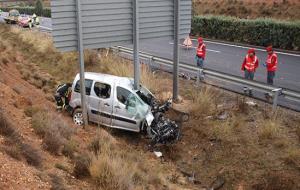 Govern de Navarra. Un vilanoví de 65 anys mor en un accident a Tudela