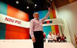 Pere Navarro al Congrès del PSC