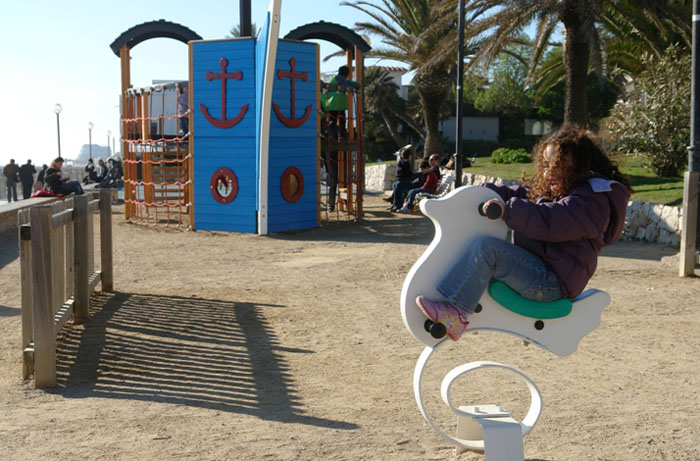 Ajt Sitges. El parc infantil del Passeig de la Ribera reobert al públic