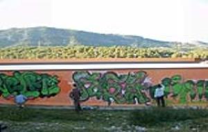 Nous grafittis a la zona esportiva 