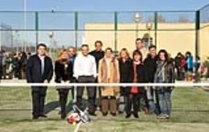 Montse Torrado. Inauguració de les pistes de Padel