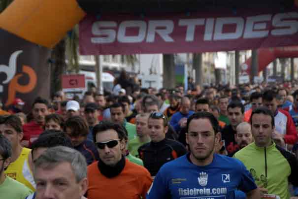 Imatge d'arxiu de la Mitja marató de Sitges