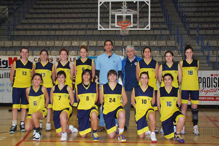 El sènior femení de bàsquet, un valor a l'alça