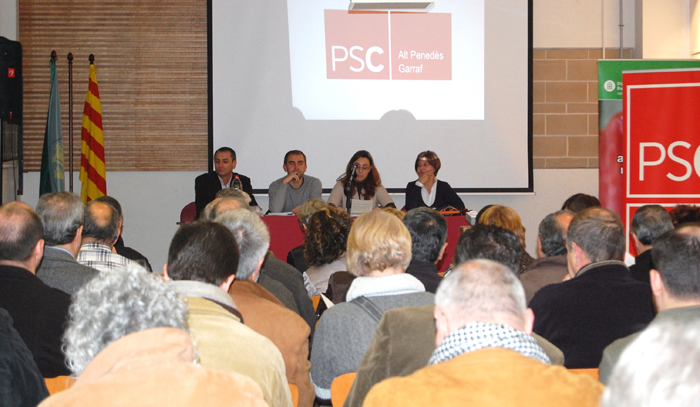 PSC. Assemblea de la Federació Alt Penedès-Garraf