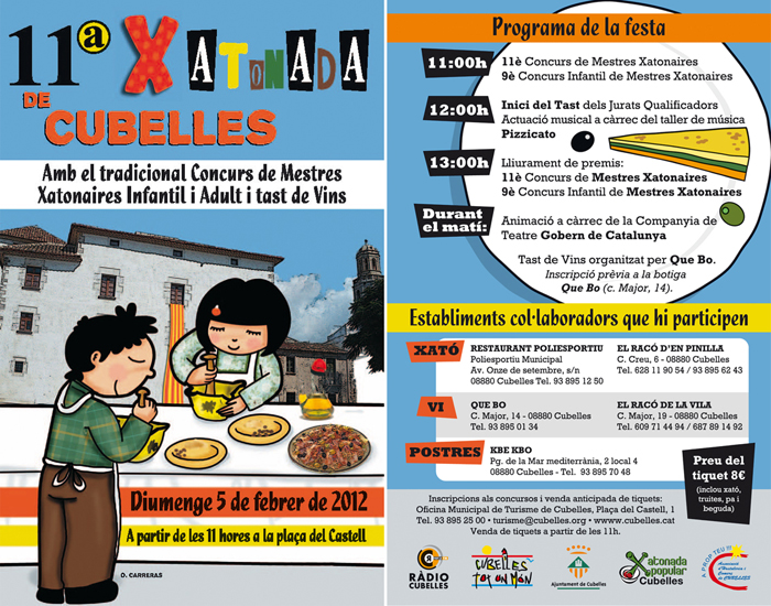 VD. La xatonada arriba a Cubelles aquest diumenge