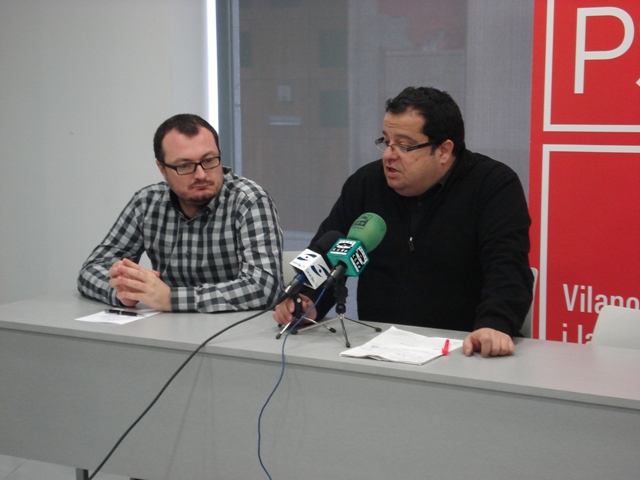 PSC. Juan Luis Ruiz i Joan Ignasi Elena