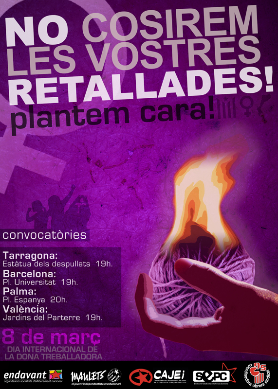 VD. No cosirem les vostres retallades. Plantem cara! 