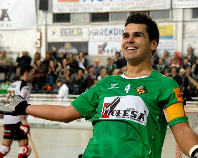 X. Rondón. Imatge d'arxiu de Creus, autor de 3 gols a Igualada
